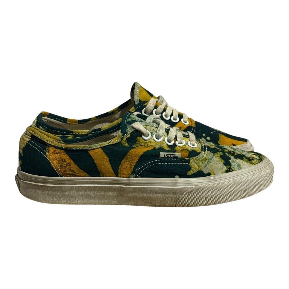 Vans X Della Lo Pro Batik Tribal Print Sneakers Women's Size 8.5 Ghana Collab